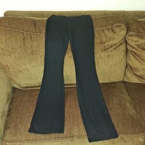 No Boundaries Black Ribbed Leggings